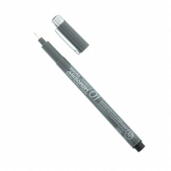 Microperm Pens, .25 mm. Black