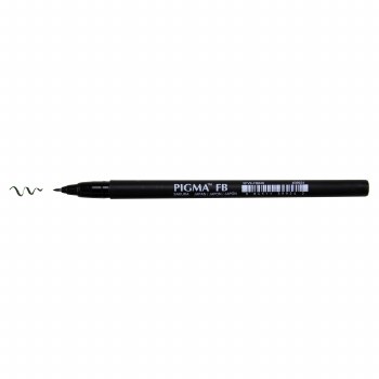 Pigma Professional Brush Pens, Fine Brush Black