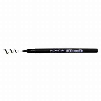 Pigma Professional Brush Pens, Medium Brush Black