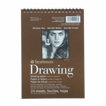 Strathmore Drawing Paper Pads - 400 Series, Medium Surface, 6 x 8