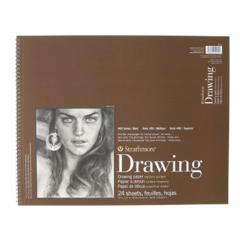 Strathmore Drawing Paper Pads - 400 Series, Medium Surface, 14" x 17"