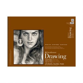Strathmore Drawing Paper Pads - 400 Series, Medium Surface, 18" x 24" - In-Store Pick-Up ONLY