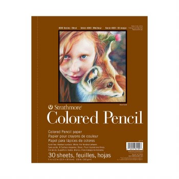 Strathmore Colored Pencil Pads - 400 Series, 9" x 12" - 30 Shts./Pad