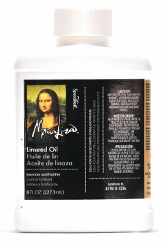 Mona Lisa Linseed Oil, 8 oz.