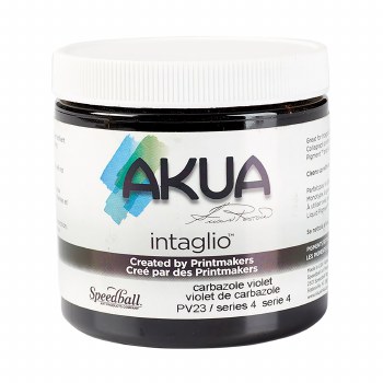 Akua Intaglio Ink, 8 oz. Jars, Carbazole Violet