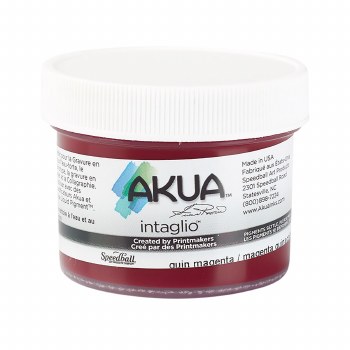 Akua Intaglio Ink, 2 oz. Jars, Quinacridone Magenta