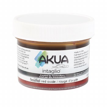 Akua Intaglio Ink, 2 oz. Jars, Red Oxide