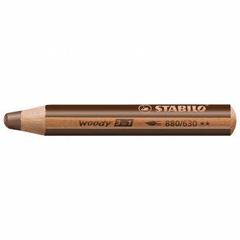 STABILO Woody 3 in 1, Burnt Umber