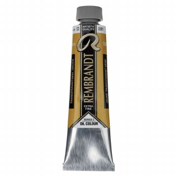 Rembrandt Oil Paint, 40ml, Transparent Yellow Green