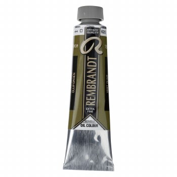 Rembrandt Oil Paint, 40ml, Olive Green