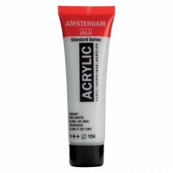 Amsterdam Acrylics, 20ml, Zinc White