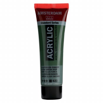 Amsterdam Acrylics, 20ml, Olive Green Deep