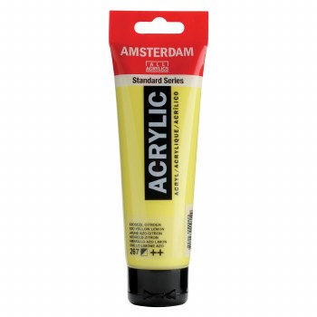 Amsterdam Acrylics, 120ml, Azo Yellow Lemon