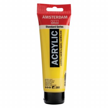 Amsterdam Acrylics, 120ml Tubes, Azo Yellow Light