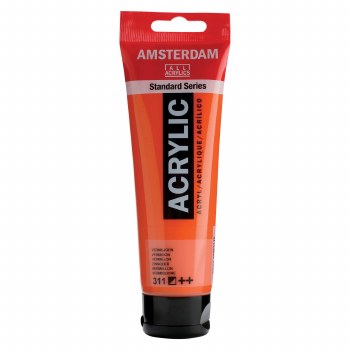 Amsterdam Acrylics, 120ml, Vermillion