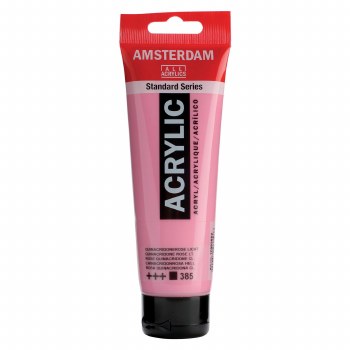 Amsterdam Acrylics, 120ml, Quinacridone Rose Light