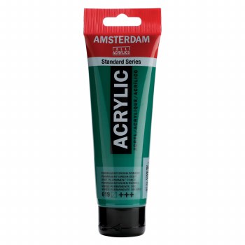 Amsterdam Acrylics, 120ml, Permanent Green Deep