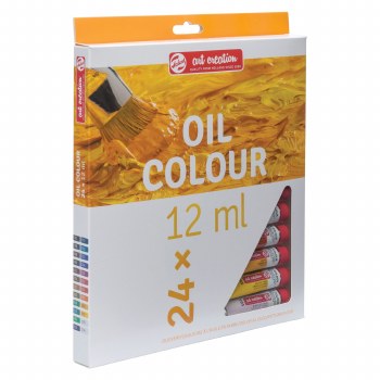 Art Creation Oil Color Sets, 24 Color Set - 12ml Tubes
