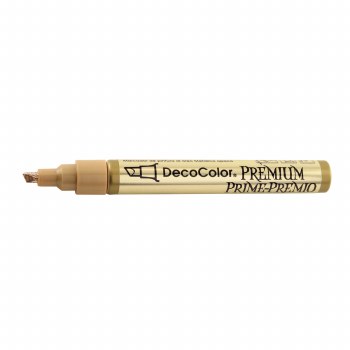 DecoColor Premium Paint Markers, Chisel Tip, Gold