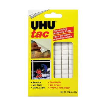 Uhu Tac Removable Adhesive Putty, 2 oz.
