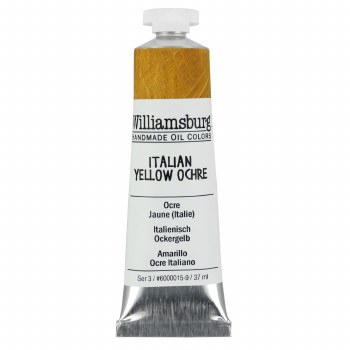 Williamsburg Handmade Oil Colors, 37ml, Italian Yellow Ochre