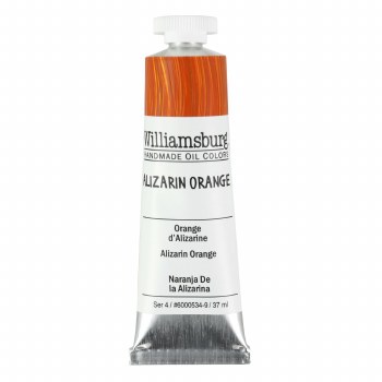 Williamsburg Handmade Oil Colors, 37ml, Alizarin Orange