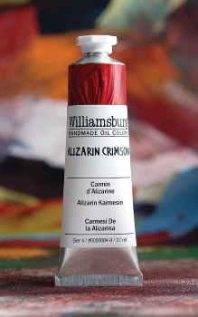 Williamsburg Handmade Oil Colors, 37ml, Alizarin Crimson