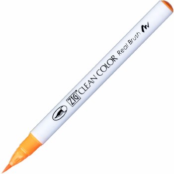 Clean Color Real Brush Markers, Fluorescent Orange