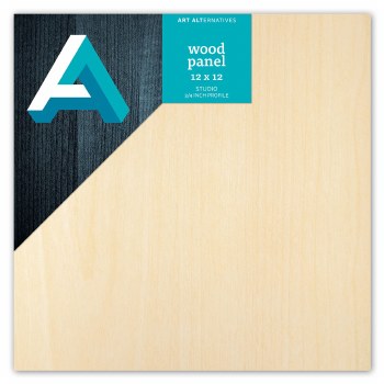 Wood Studio Panel, 3/4" Profile, 12" x 12"