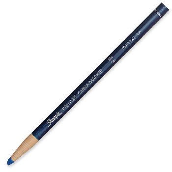 China Markers, Single Pencils, Blue