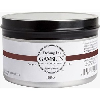 Etching Inks, Sepia - 1 lb. - Can