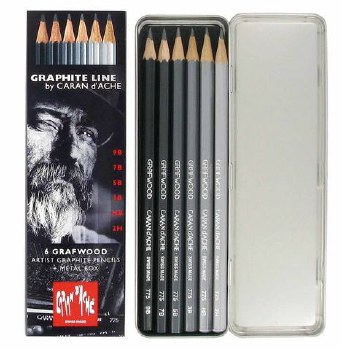 Grafwood Graphite Pencil 6-Set