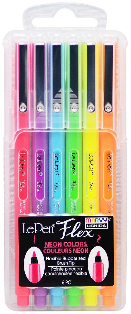 LePen Neon 4-Piece Pen Set