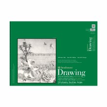 Strathmore Drawing Paper Pads - 400 Series Recycled, 18" x 24" - 24/Sht. Side Bound Pad - In-Store Pick-Up ONLY