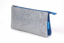 ProFolio Midtown Pouch, 5 in. x 9 in. - Grey/Blue