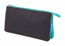 Additional picture of ProFolio Midtown Pouch, 5 in. x 9 in. - Black/Teal