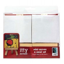 Itty Bitties - Mini Canvas & Easel Set