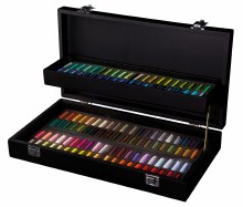 Extra-Soft Pastel 120-Set 1/2 Stick Wooden Case