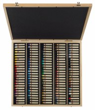 Oil Pastels Pablo Picasso 120-Set Wooden Case