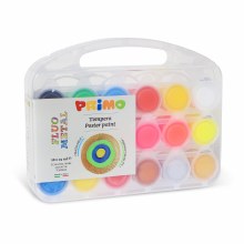 Additional picture of Primo Tempera Paint Pot Carry Set, 18-Colors
