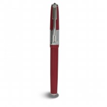 Recife Riviera Baby Press Fountain Pen - Mahogany/Carmine