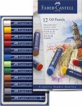Creative Studio Oil Pastel Sets, 12-Color Set