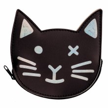Additional picture of Animal Purse, Cat, Black