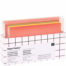 DIY Neon Card Set, 4x2 In 12 Pack