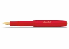 Kaweco Sport Fountain Pen, Fine, Red