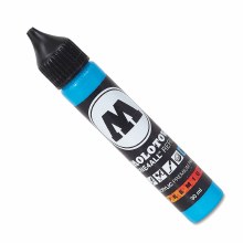 Molotow Acrylic Refill Ink, 30mL, Shock Blue Middle