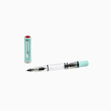 TWSBI Eco Transparent Fountain Pen, Mint, Fine