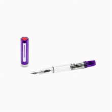 TWSBI Eco Transparent Fountain Pen, Purple, Fine