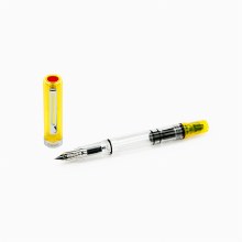 TWSBI Eco Transparent Fountain Pen, Yellow, Fine