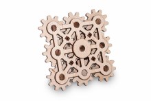 Eco-Wood-Art Mechanical Wooden 3D Puzzle, Twister Maxi Fidget